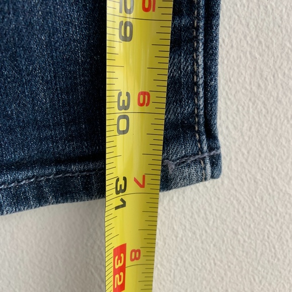 7 FOR ALL MANKIND Skinny Studded Jeans 28 EUC - Picture 7 of 8